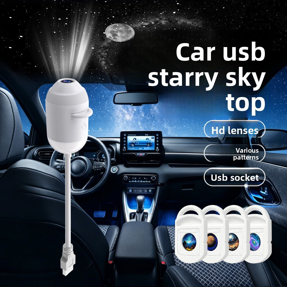 USB Star Projector Night Light