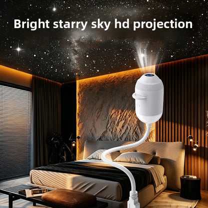 USB Star Projector with Interchangeable Galaxy Cards