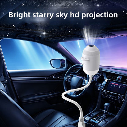 USB Star Projector with Interchangeable Galaxy Cards
