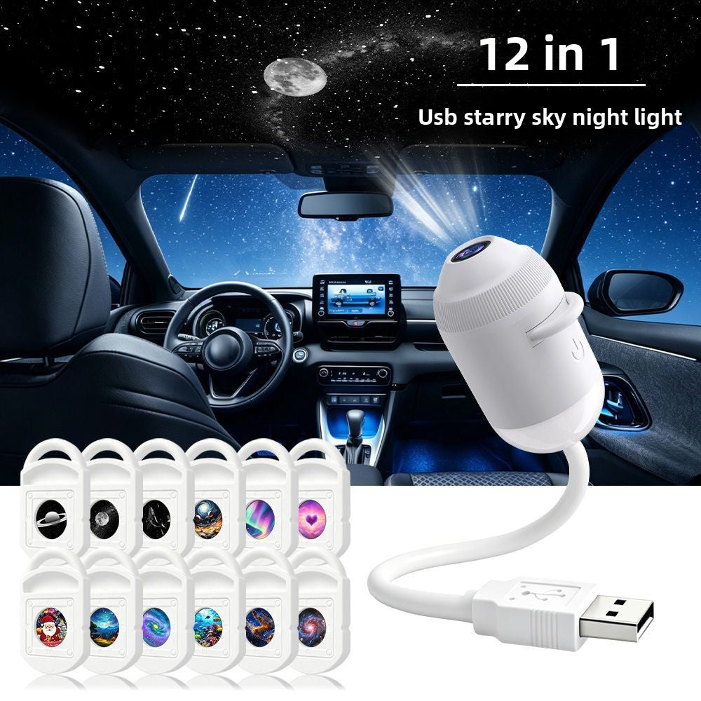 USB Starry Sky Projection Night Light