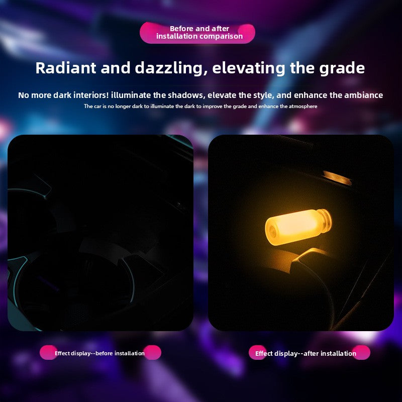 USB Touch Control LED Glass Ambient Light