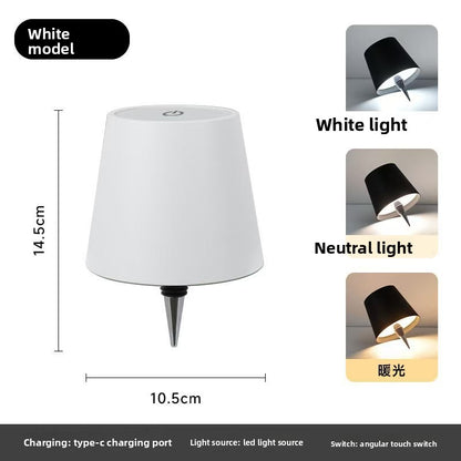 USB Touch Control Multicolor LED Table Lamp