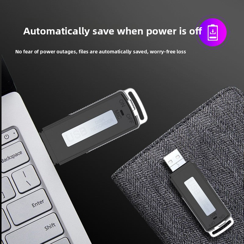 USB Voice Recorder Pen with One-Click Recording