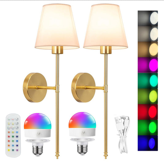 USB wall lamp