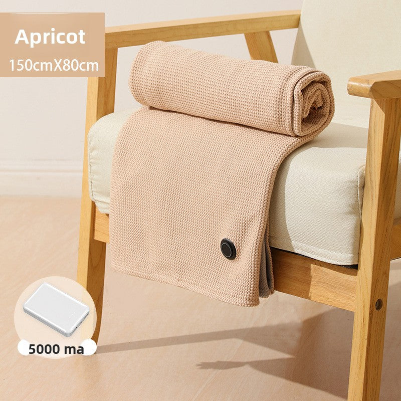 USB Washable Electric Heating Blanket for Car Camping Office