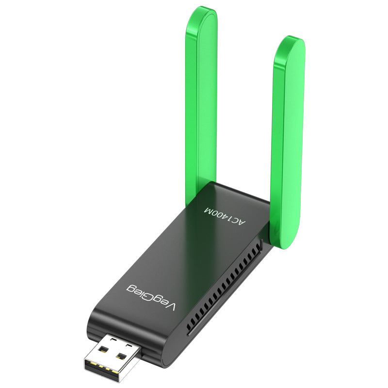 USB WIFI6 Wireless Network Adapter Dual Band 1400Mbps