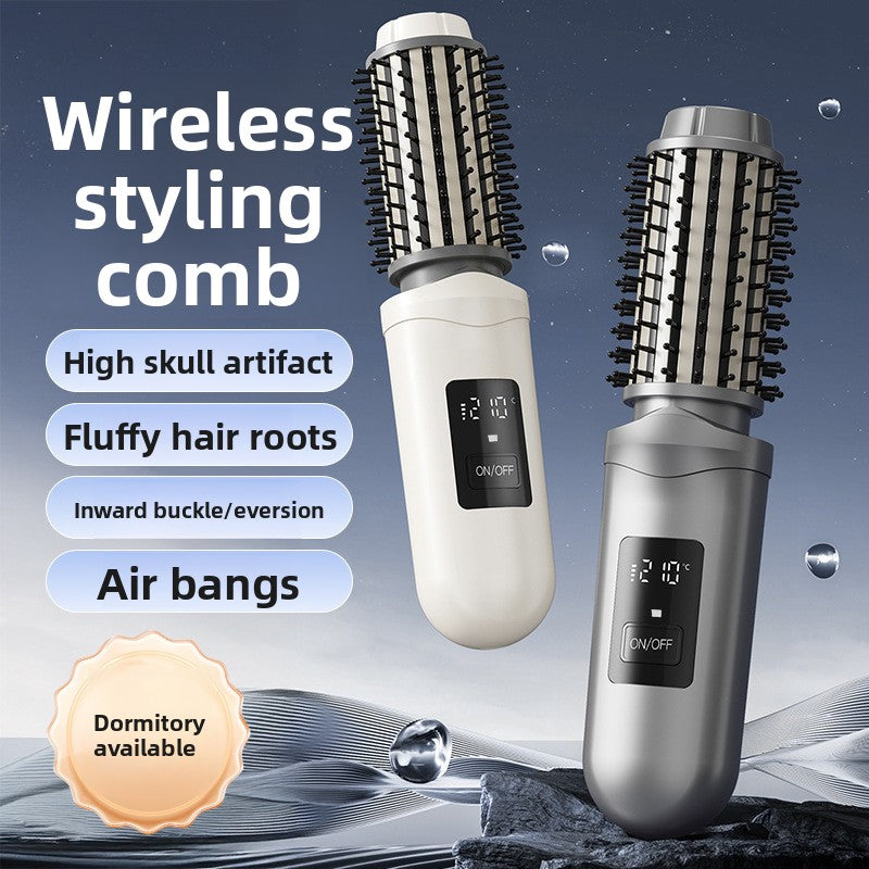 USB Wireless Negative Ion Hair Straightener Comb