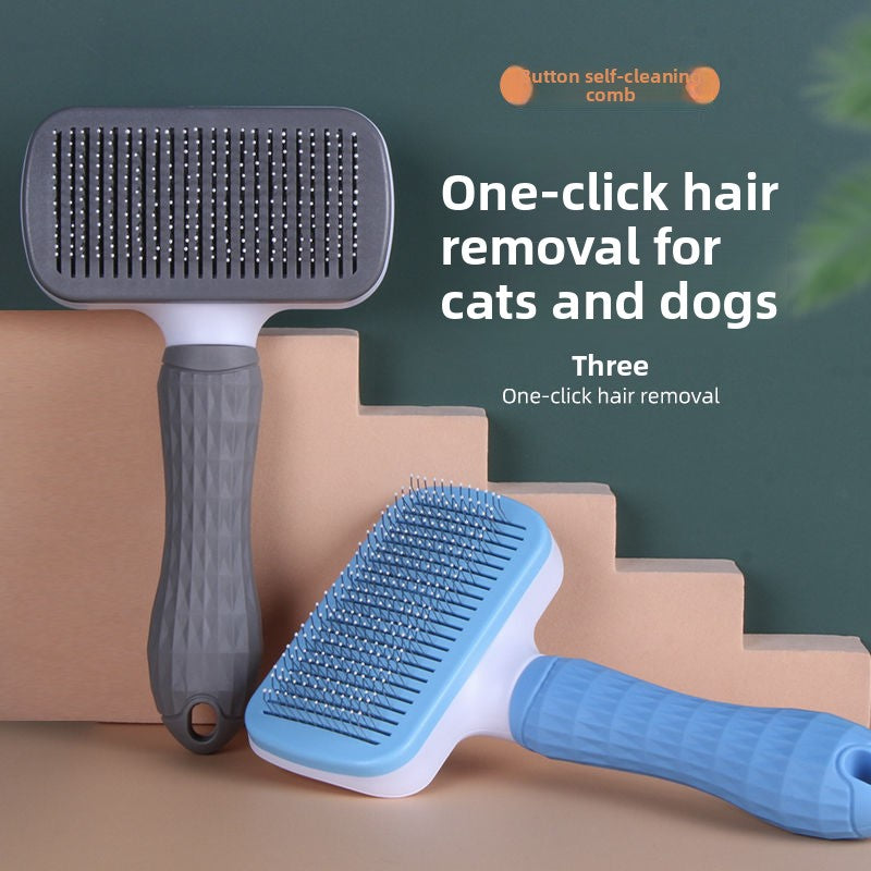 Use a de-hairing comb