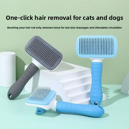 Use a de-hairing comb
