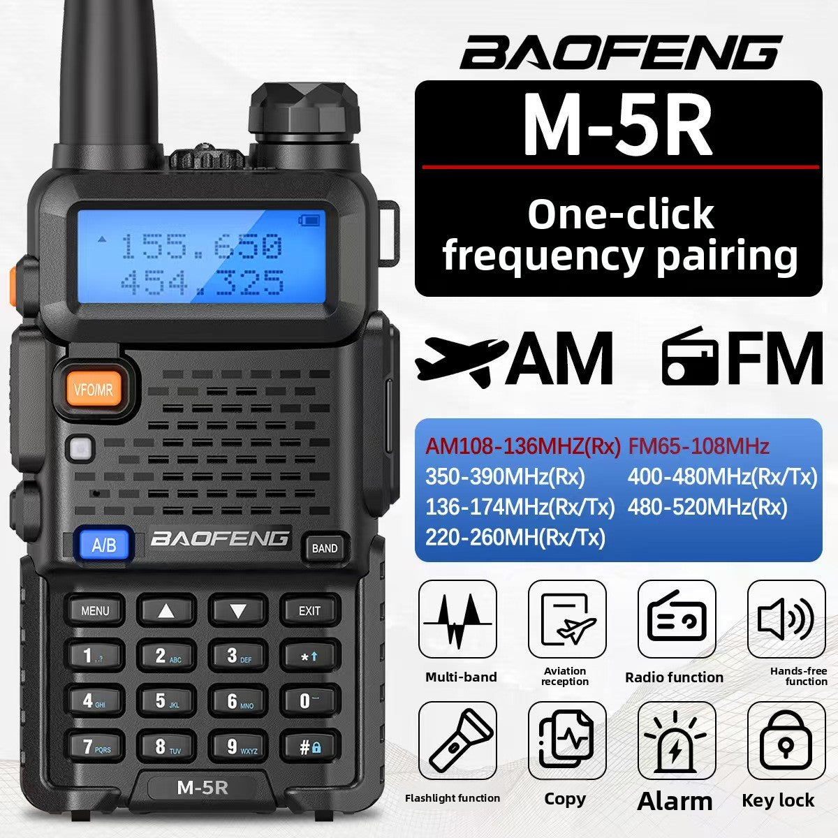 UV-5RHandheld intercom device