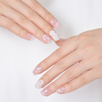 UV Gel Manicure Patch Semi-Cured Phototherapy Nail Stickers