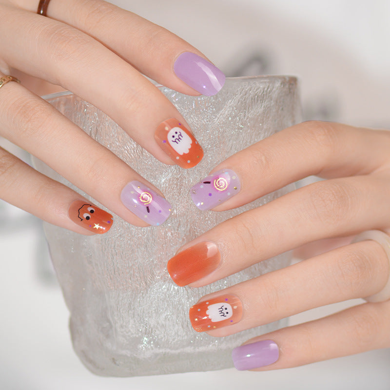 UV Gel Manicure Patch Semi-Cured Phototherapy Nail Stickers