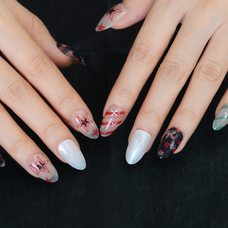 UV Gel Manicure Patch Semi-Cured Phototherapy Nail Stickers