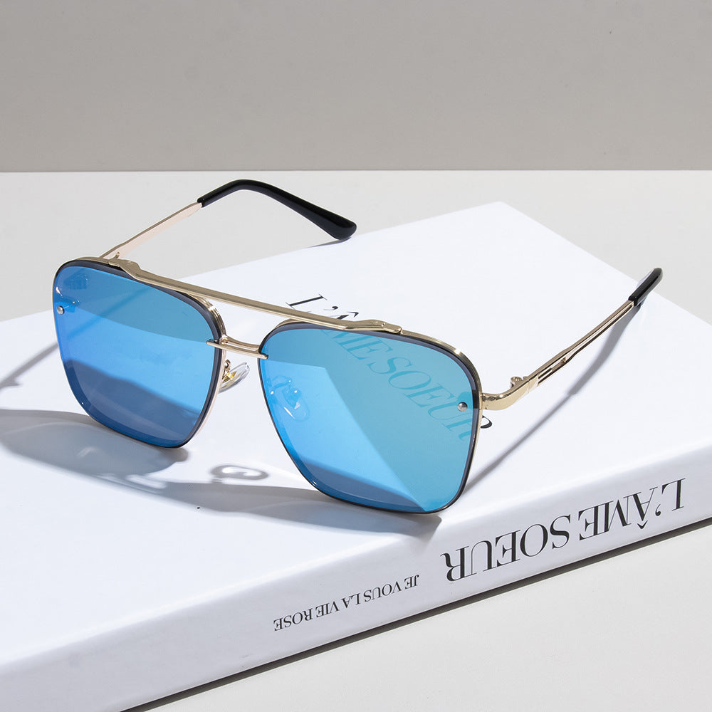 UV-protective and glare-reducing sunglasses