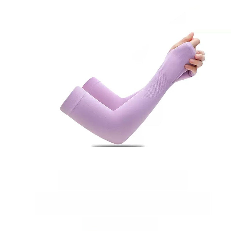 UV-protective ice silk cooling sun protection sleeves