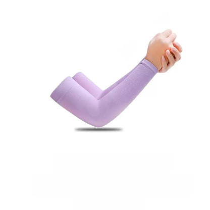 UV-protective ice silk cooling sun protection sleeves