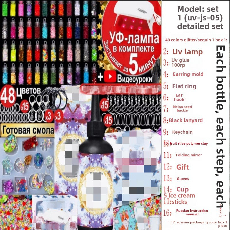 UV resin kit