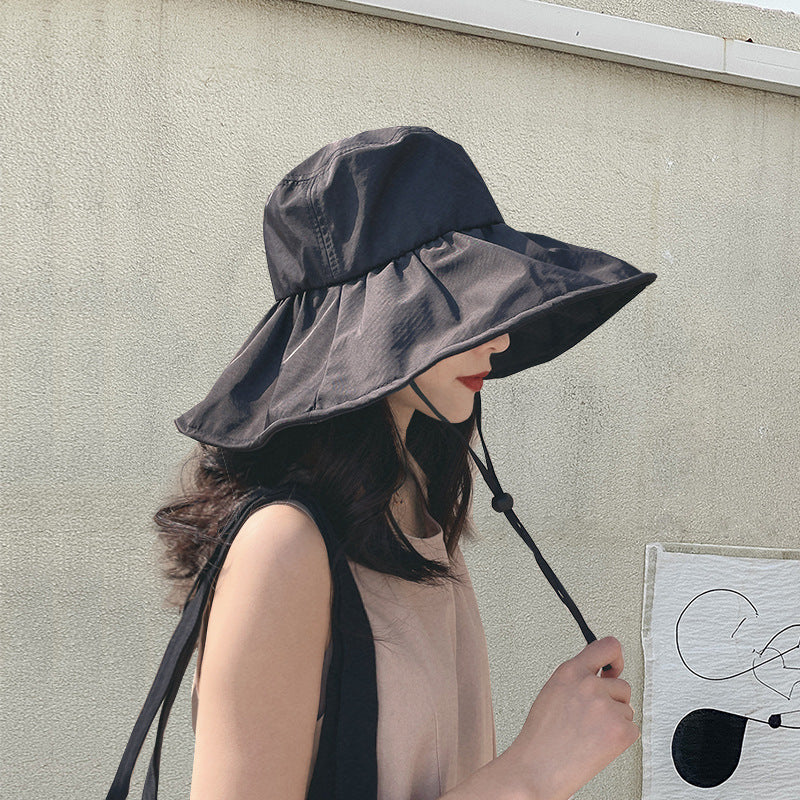 Uv-resistant sunshade hat