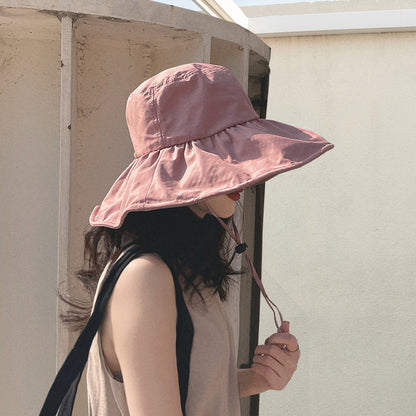 Uv-resistant sunshade hat