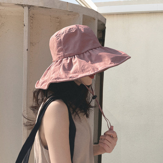 Uv-resistant sunshade hat
