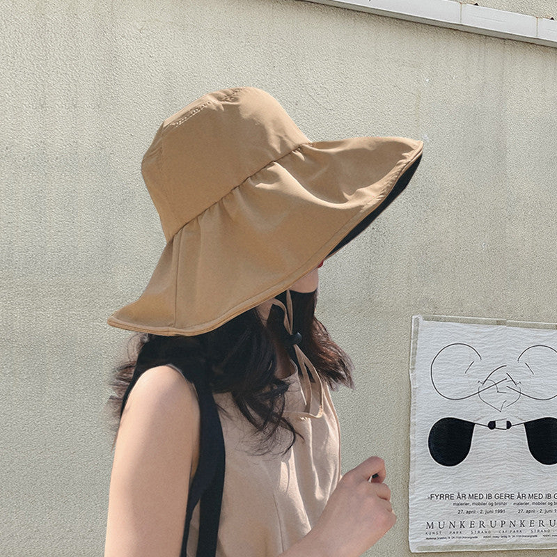 Uv-resistant sunshade hat