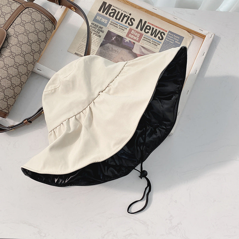 Uv-resistant sunshade hat
