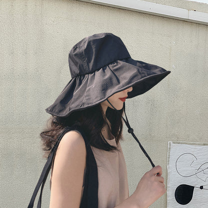 Uv-resistant sunshade hat