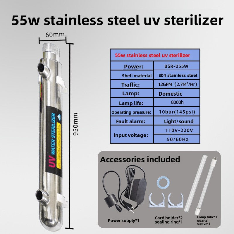 UV Sterilizer Lamp for Water Purification