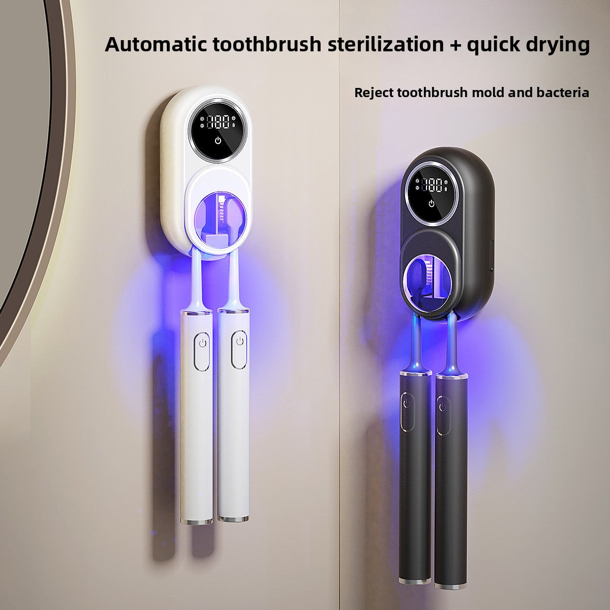 UV toothbrush sterilizer