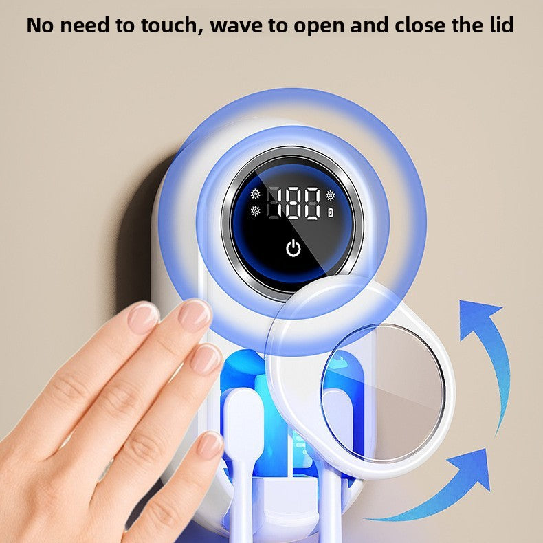 UV toothbrush sterilizer