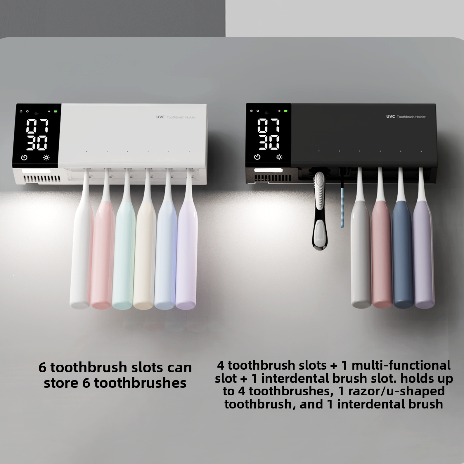 UV toothbrush sterilizer
