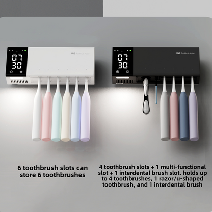 UV toothbrush sterilizer