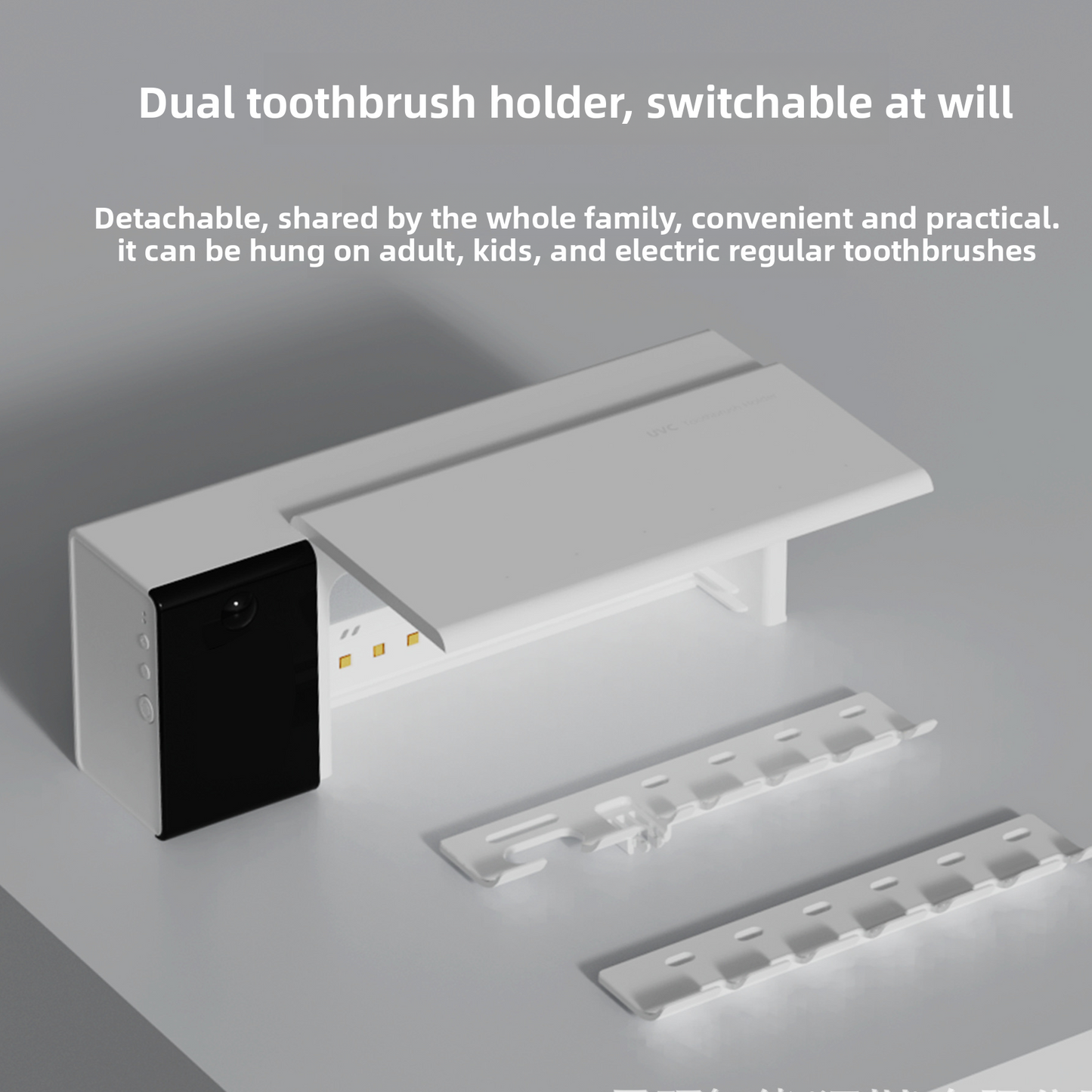 UV toothbrush sterilizer