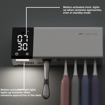 UV toothbrush sterilizer