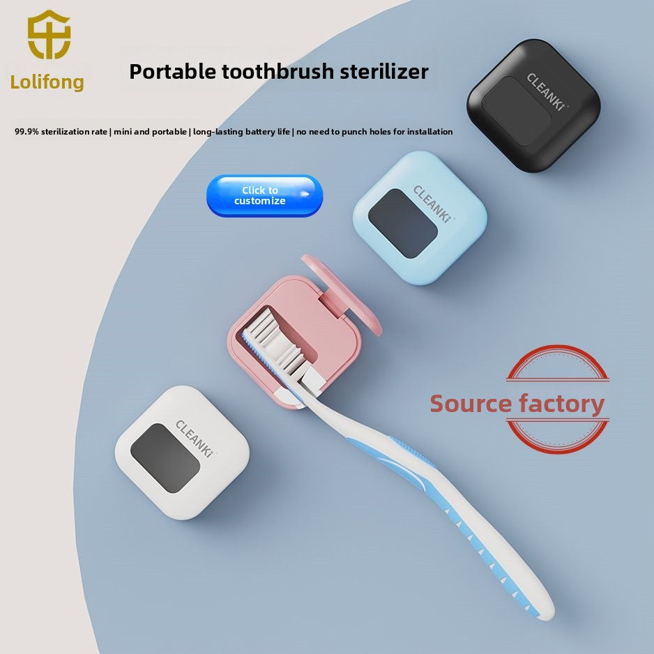 UV Toothbrush Sterilizer with Magnetic Cover