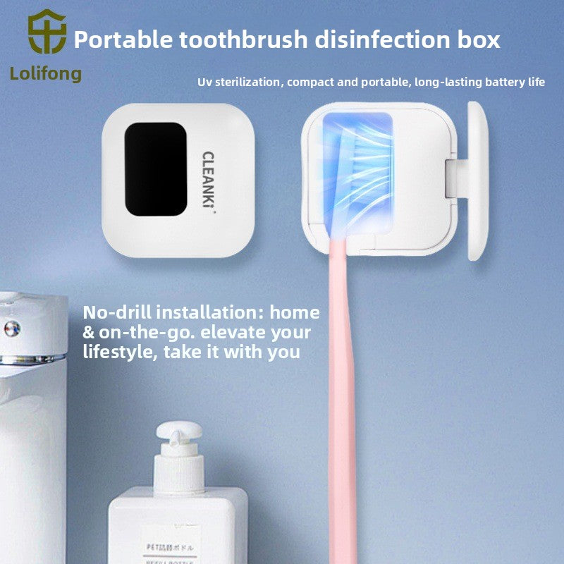 UV Toothbrush Sterilizer with Magnetic Cover