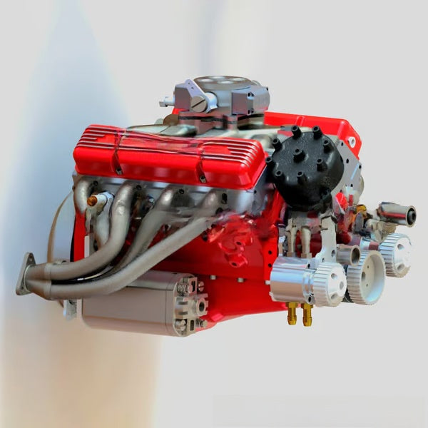 V8 Engine Resin Ornament