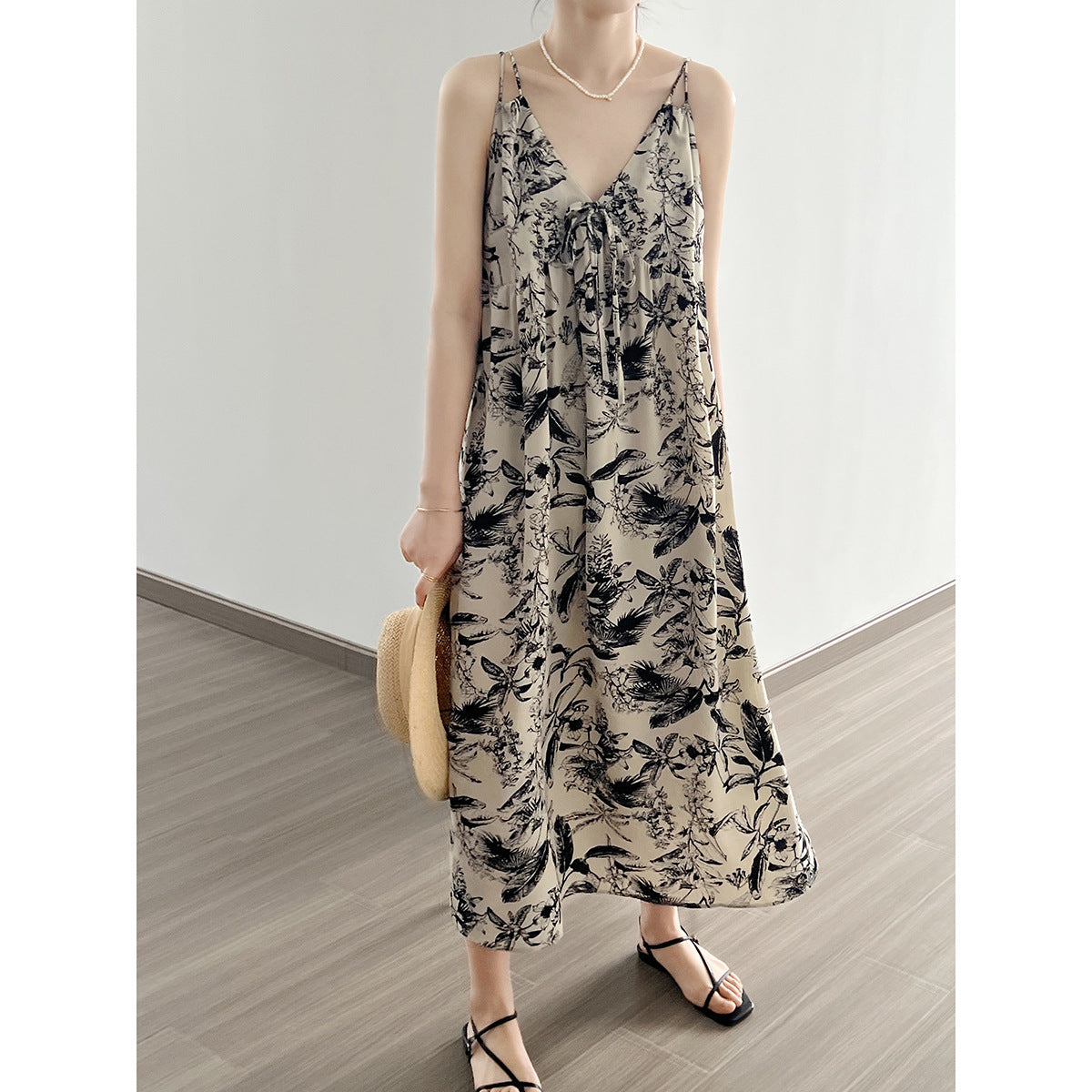 V-neck Dress
