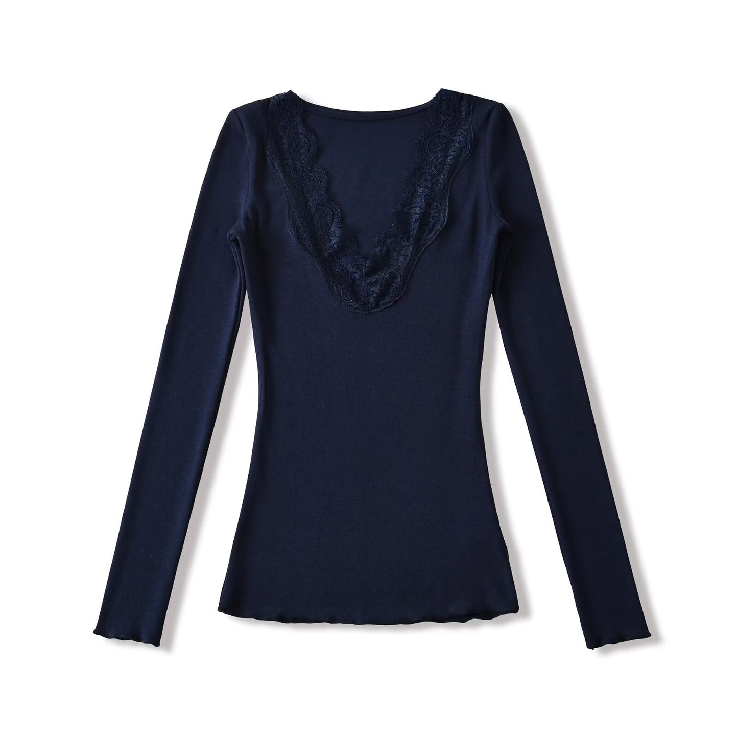 V-Neck Long-Sleeve Undershirt