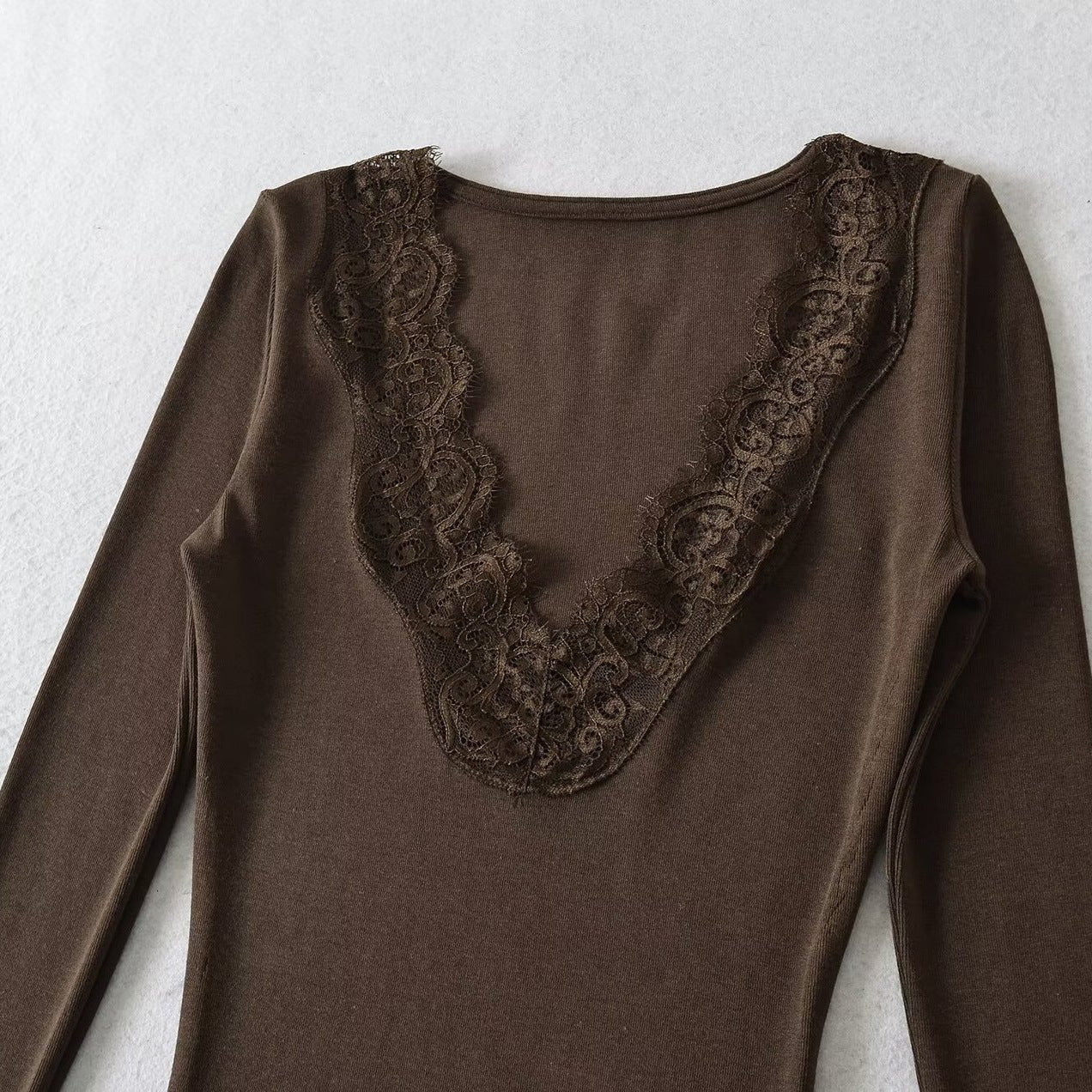 V-Neck Long-Sleeve Undershirt