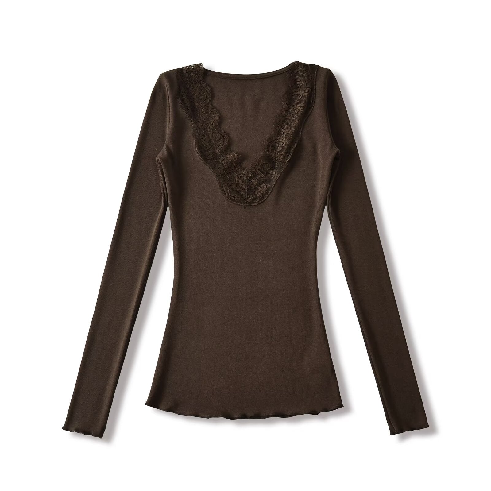 V-Neck Long-Sleeve Undershirt