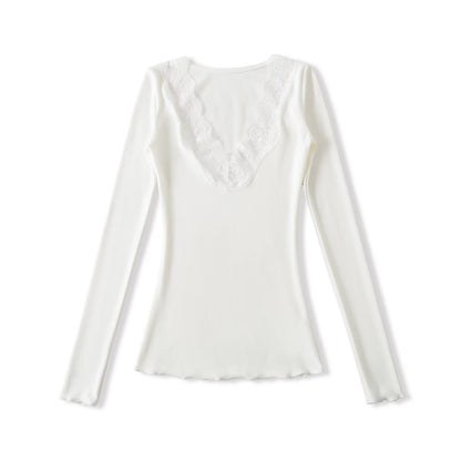 V-Neck Long-Sleeve Undershirt