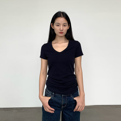 V-Neck Short-Sleeve T-Shirt for Women