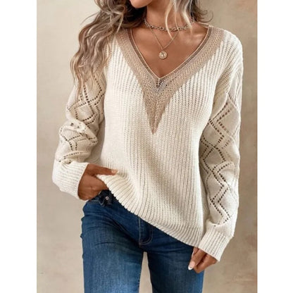 V-neck sweater