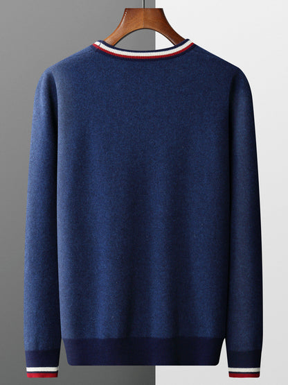 V-Neck Wool Cardigan