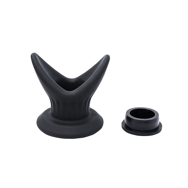 V-Shaped Hollow Silicone Anal Expander Plug