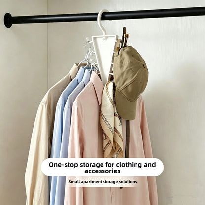V-shaped plastic hanger