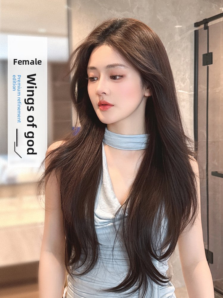 V-Shaped Synthetic Hairpiece