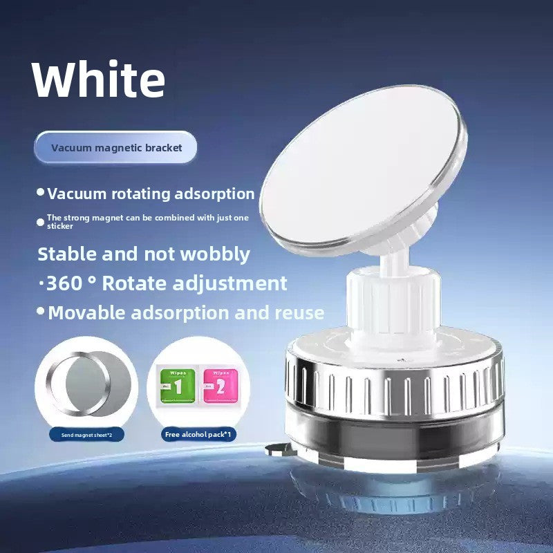 Vacuum adsorption car mobile phone stand