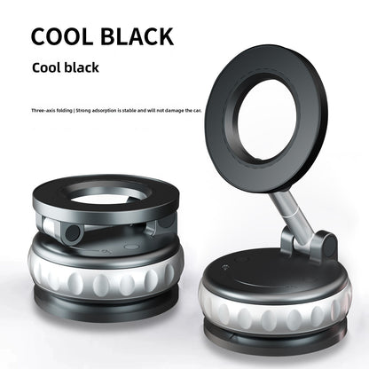 Vacuum adsorption magnetic vehicle navigation stand